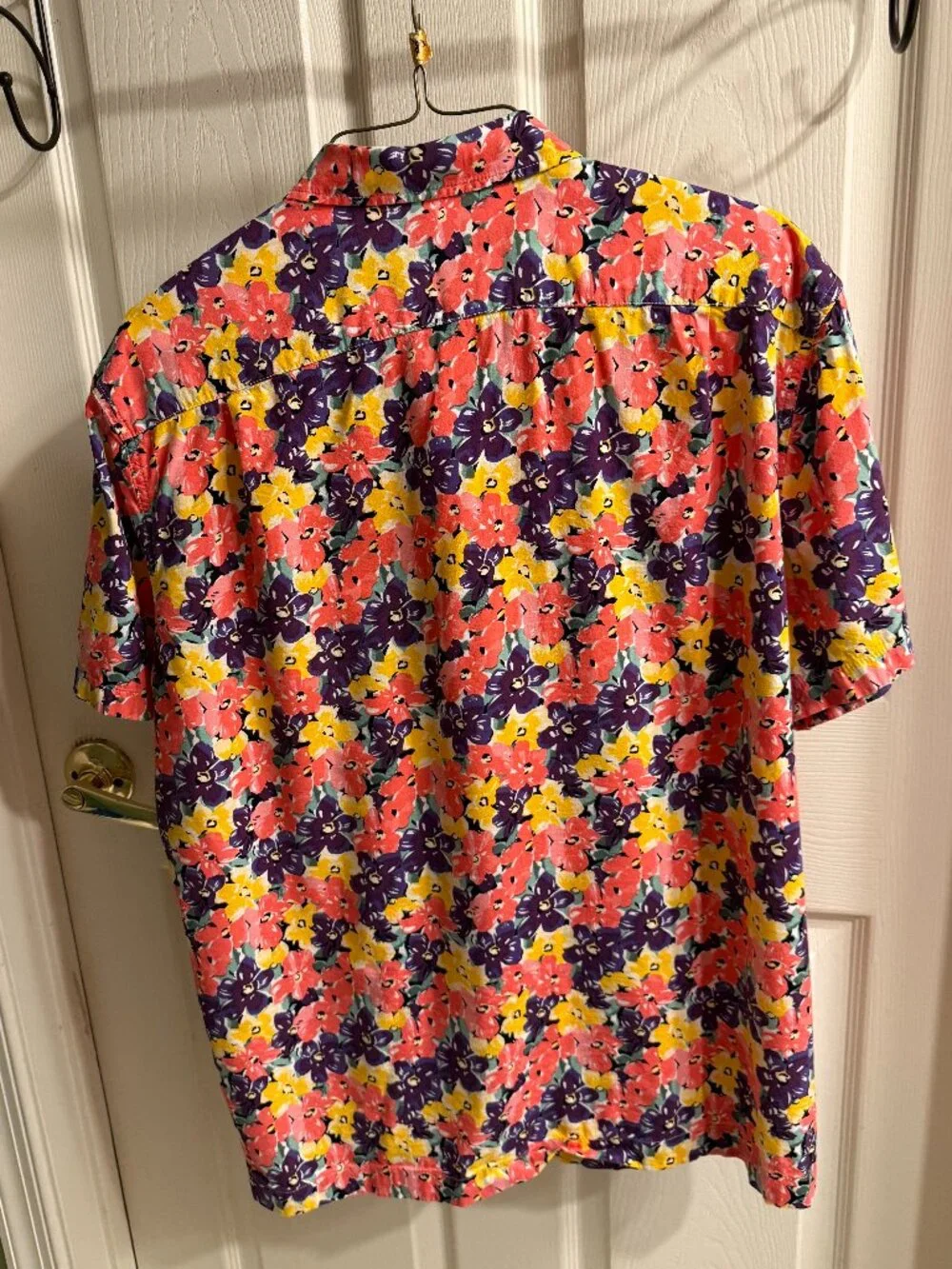 J.Crew Short-Sleeved Hawaiian Shirt, Men's Medium